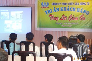 CTY Hùng Tú tri ân khách hàng