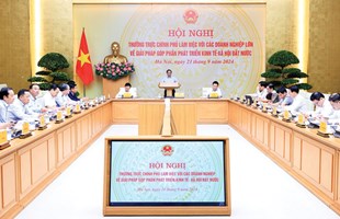Đại diện ngành tôm tham gia vào hội nghị Thủ tướng và doanh nghiệp tư nhân