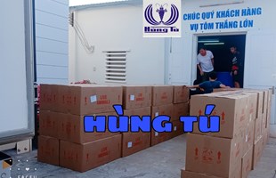 HÙNG TÚ NHẬP LÔ TÔM BỐ MẸ MỚI
